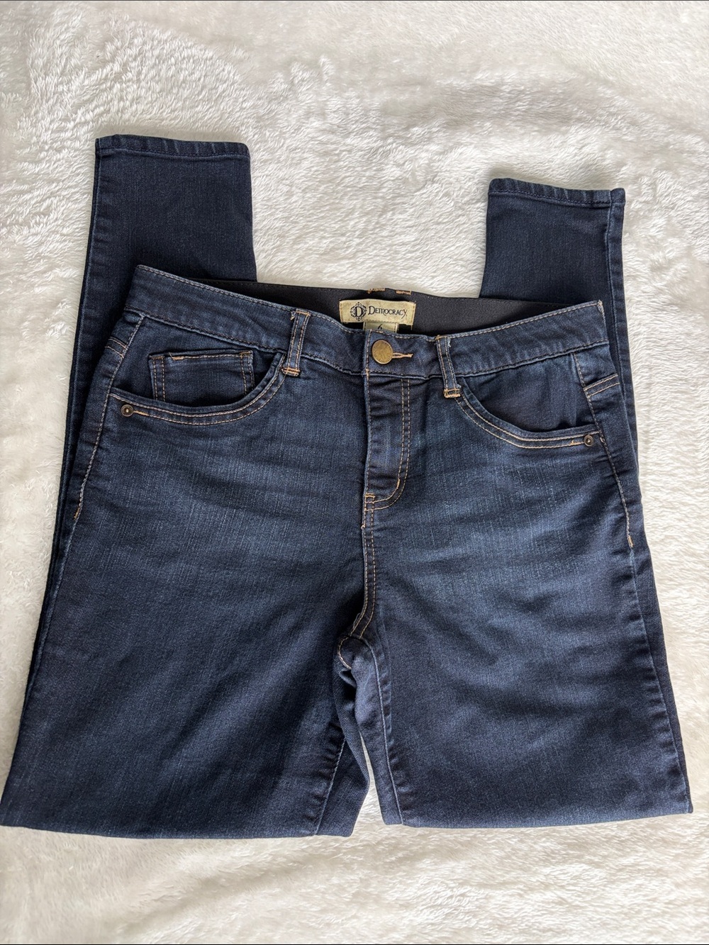 Democracy Ab Technology Skinny Jeans |Women’s Size 6 | Dark Wash
